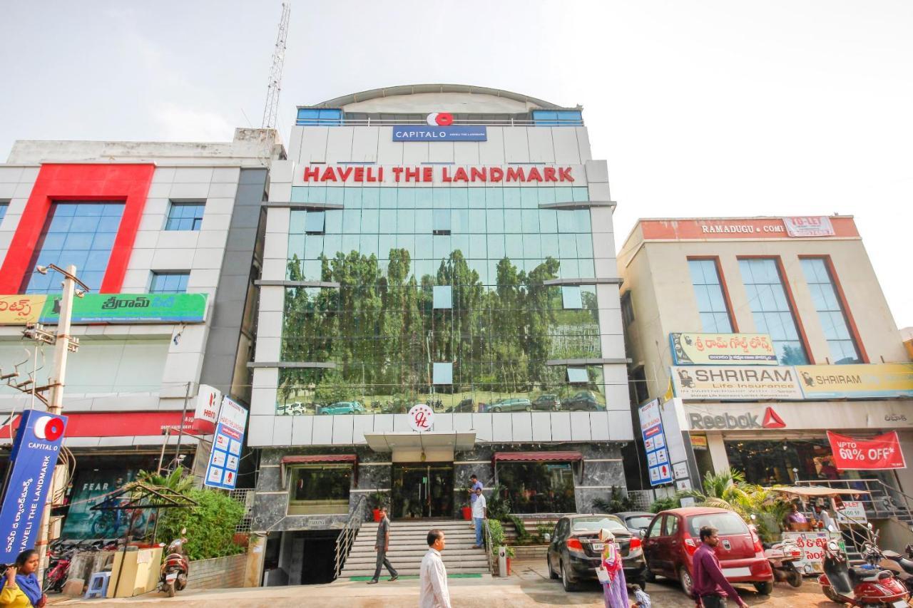 Capital O 66968 Haveli The Landmark Hotell Warangal Exteriör bild